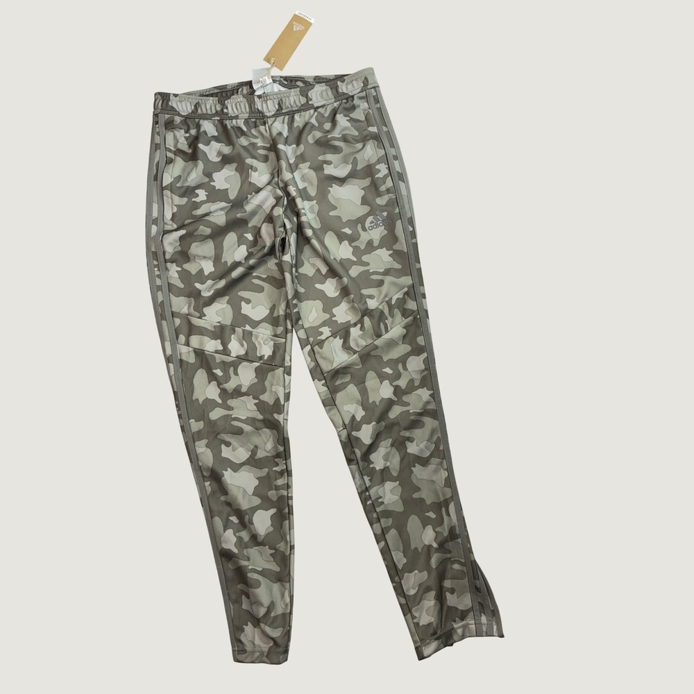 Adidas Tiro AOP PNT W Women Medium Dove Grey Camo Training Soccer Pants GE4790
